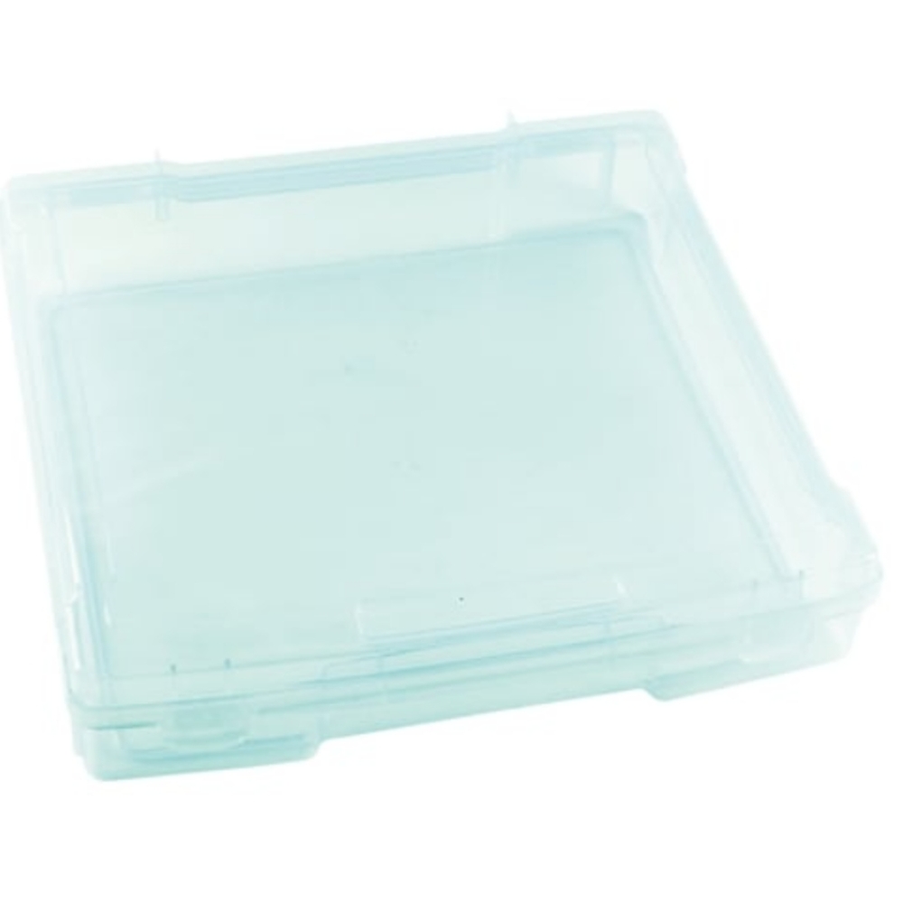 3 Piece Set * 12x12 Scrapbooking Case * Mint Color * Plastic * NWOT